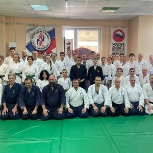 Плановый аттестационный семинар по Айкидо и Айкидзюдзюцу Yoseikan в Санкт-Петербурге.